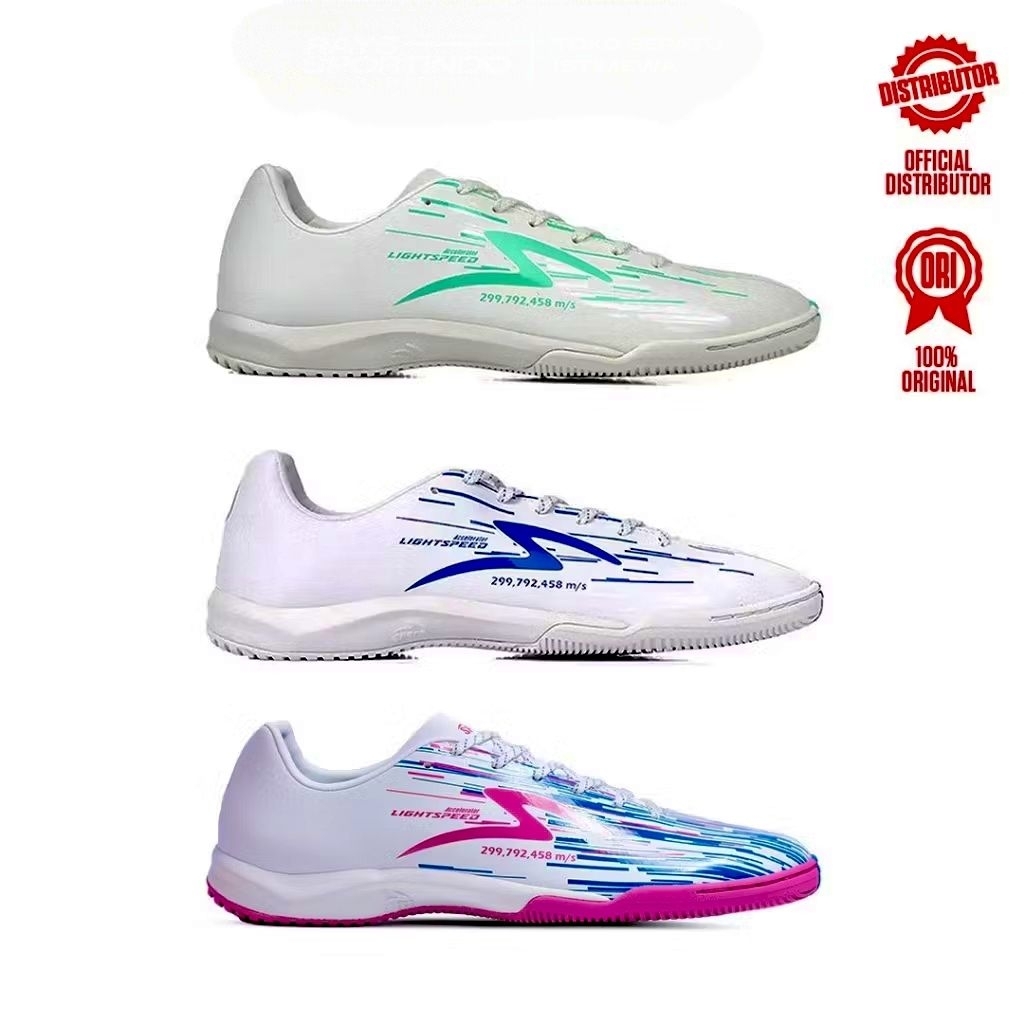 SEPATU FUTSAL SPECS LIGHTSPEED REBORN IN METACRUSH & ILUMINATE PACK