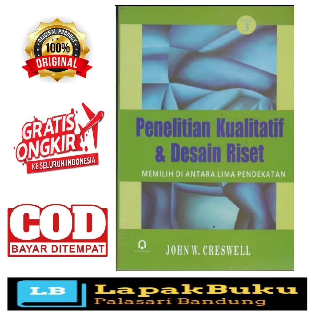 BUKU PENELITIAN KUALITATIF & DESAIN RISET JOHN CRESWELL