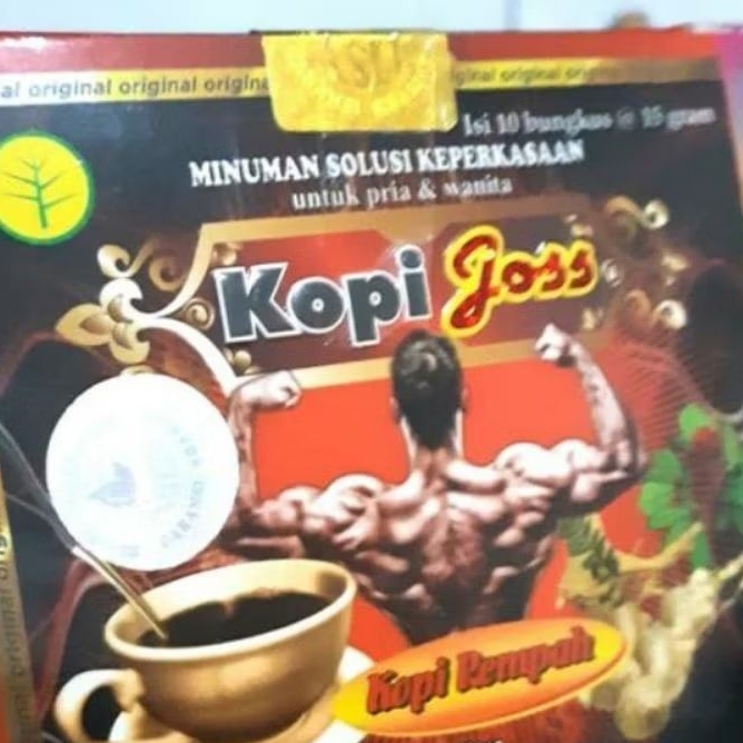 KOPI JOSS ORI , COFFEE REMPAH JOS  , KOPI LAKI MANTAP PENAMBAH STAMINA.VITALITAS PRIA DEWASA TAHAN L