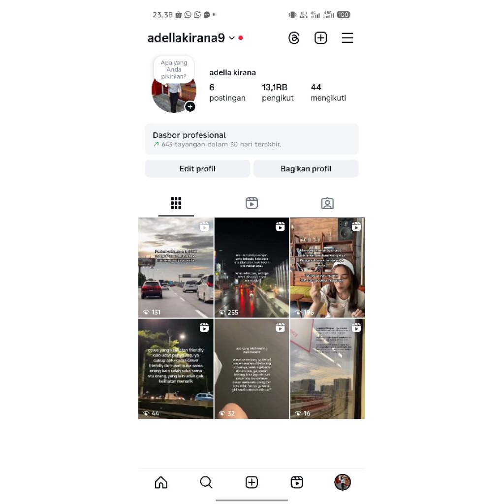 AKUN IG Verif Centang Biru Berbayar