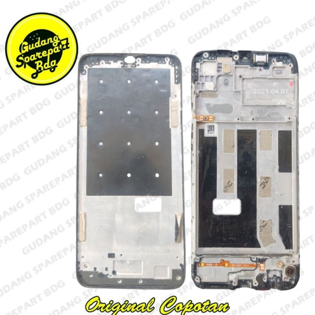 Tatakan Lcd Oppo A15 second copotan