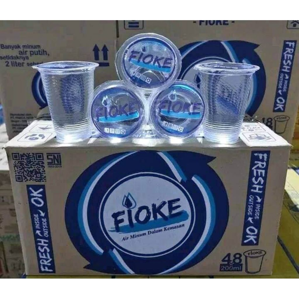 FIOKE AIR MINERAL GELAS - 1 DUS