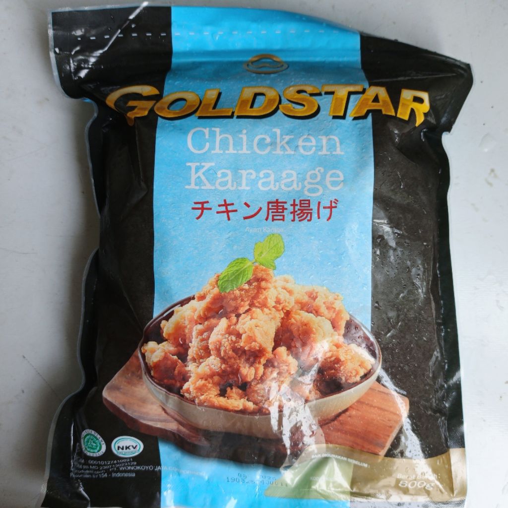 

GOLDSTAR CHICKEN KARAGE 500GR
