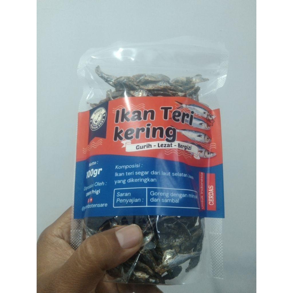 

Ikan Teri Kering Gusti Mboten Sare