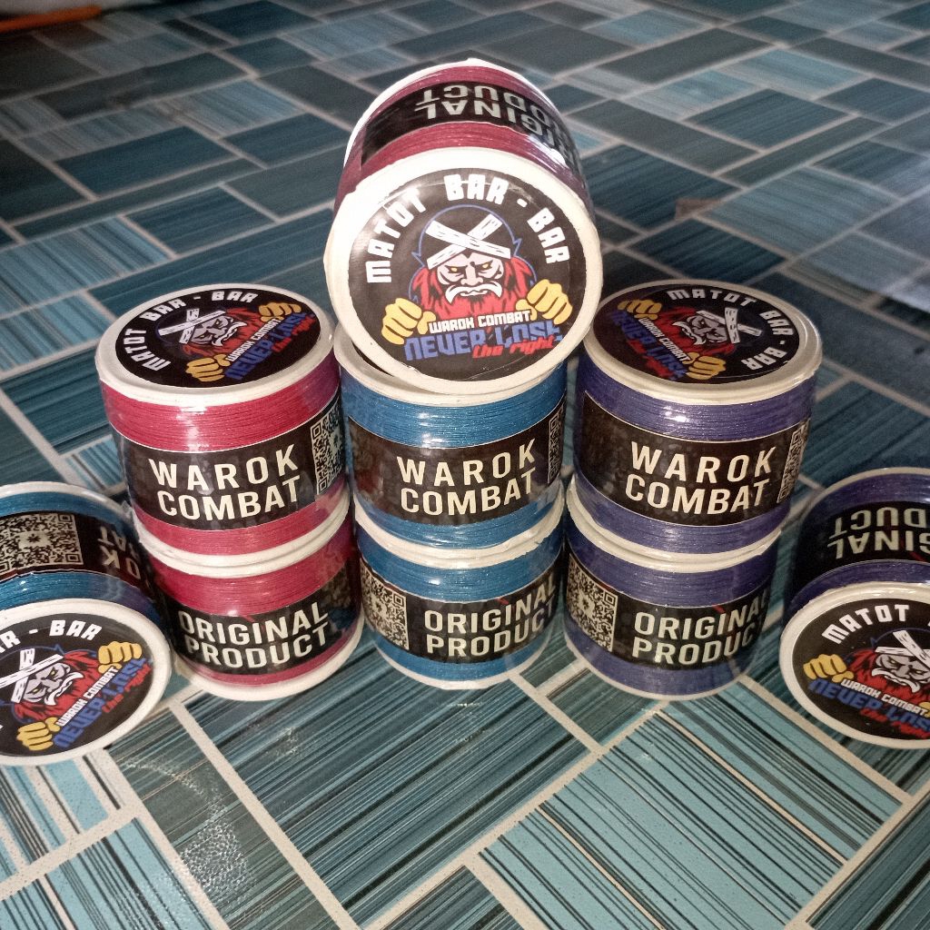 senar gelasan BOGEL/KECIL MATOT WAROK BAR-BAR ORIGINAL size 0,22 panjang 1000YARD±