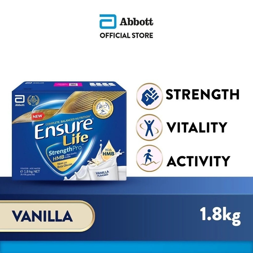 Abbott Ensure Life StrengthPro Vanilla 1.8kg