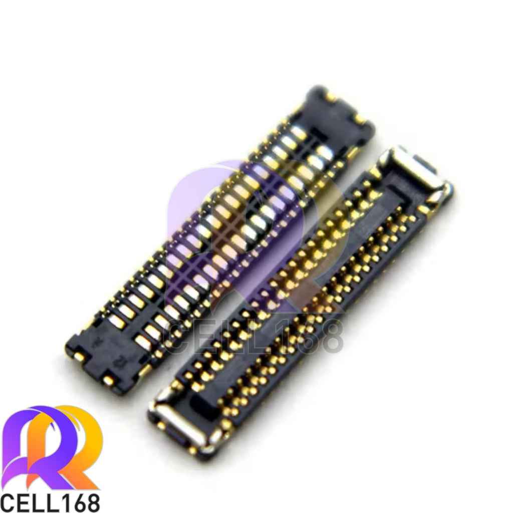 KONEKTOR LCD XIA0MI MI PLAY P0CO X3 SOKET CONNECTOR LCD FPC DIMESIN DIKABEL