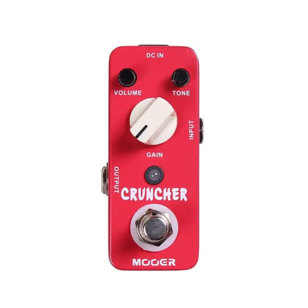 mooer cruncher overdrive high gain