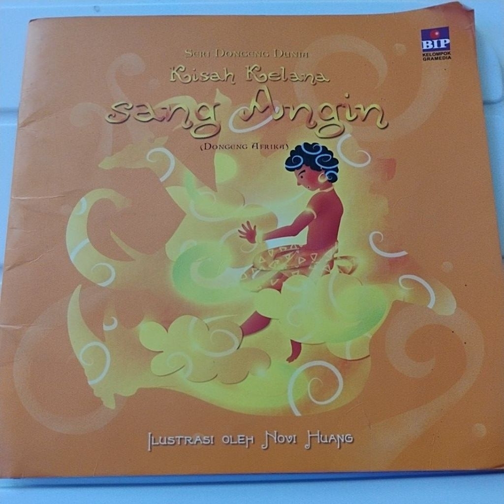 Obral Buku Bekas Seri Dongeng Dunia " Kisah Kelana Sang Angin" (Dongeng Afrika)