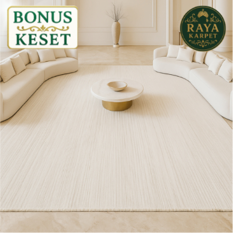 Karpet Lantai Aesthetic | Karpet Ruang Tamu 200x300 180x250 120x200 Tebal Lembut Raya Karpet