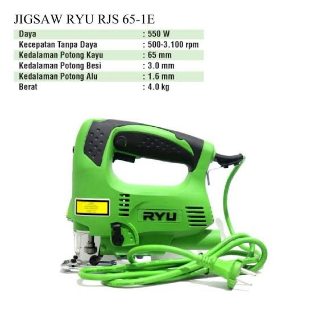Ryu jigsaw RJS 65-1E
