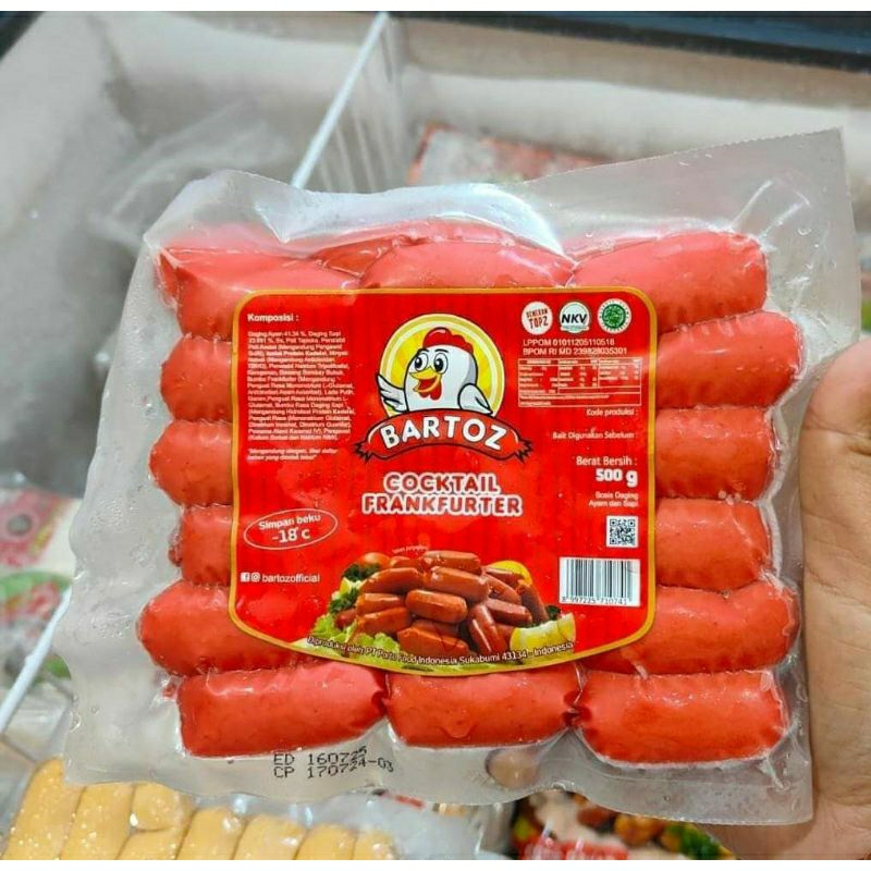 

Bartoz Sosis Cocktail 500g