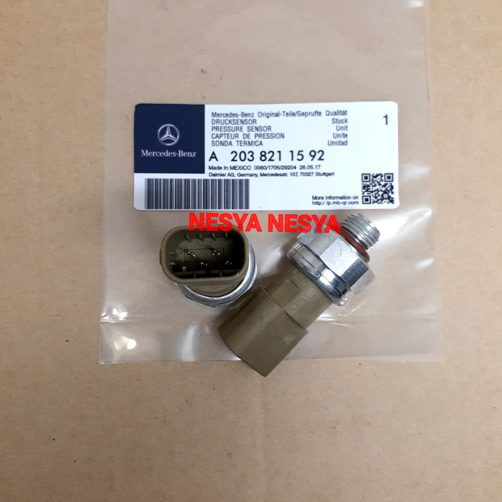 Low Pressure Switch Sensor ( LPS ) AC Mobil Mercedes Benz Mercy SLK-Class SLK Class SLK200K SLK200 S