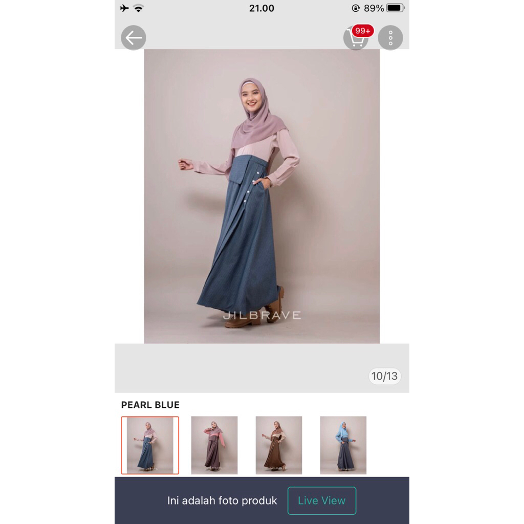 PreLove Gamis Jilbrave