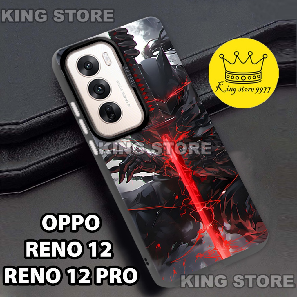(KS13)  Case OPPO RENO 12 - OPPO RENO 12 PRO/ Motif gambar /Motif Robot/casing OPPO RENO 12- OPPO RE