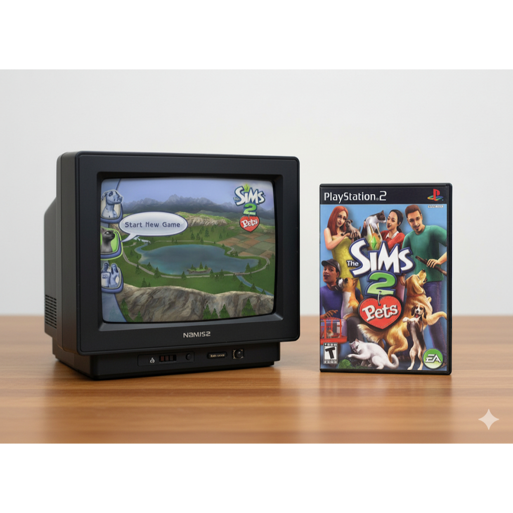 [ Game PS2 Playstation 2 ] The Sims 2: Pets