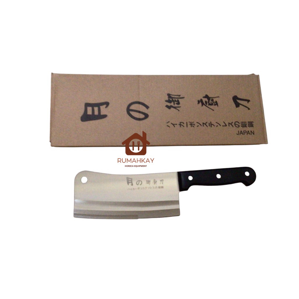 Cleaver Pisau besar Golok Jepang cincang daging meat bone tulang stainless