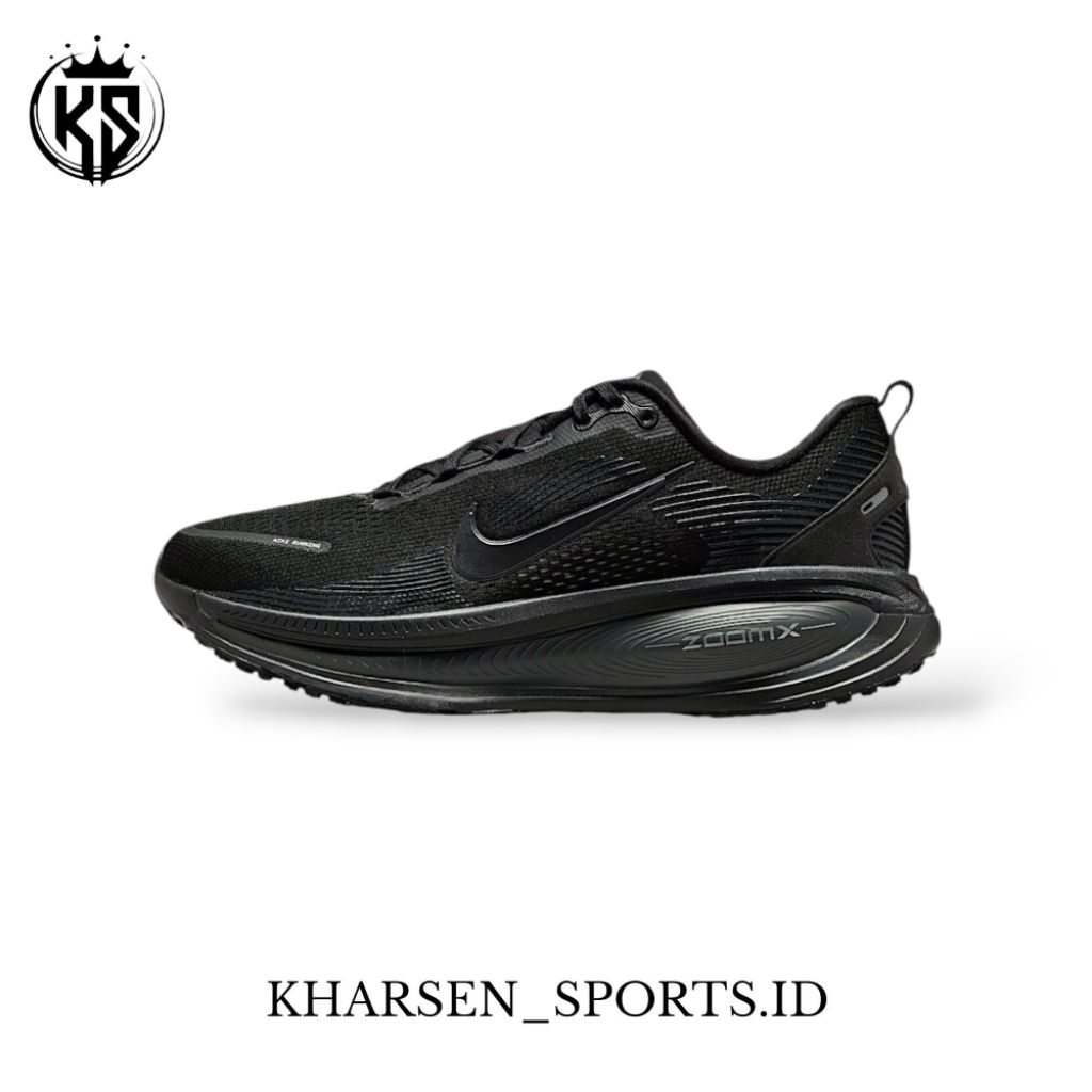 Nike Vomero 18 Mens Black Dark Smoke Grey Light Smoke Grey Black