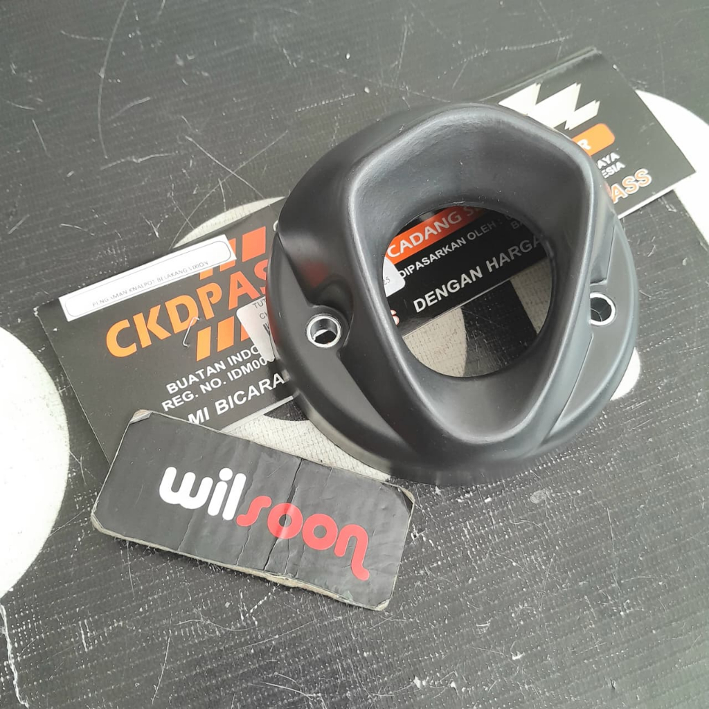 Tutup Kenalpot Belakang / Cover Moncong / Corong Ujung Knalpot Yamaha Vixion Old / Vixion New NVL NV