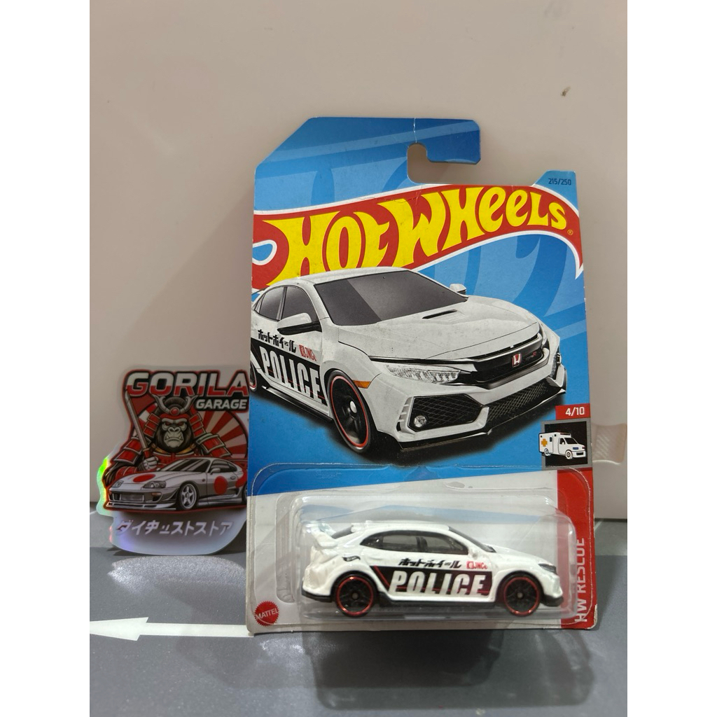 hot wheels 2018 honda civic type r