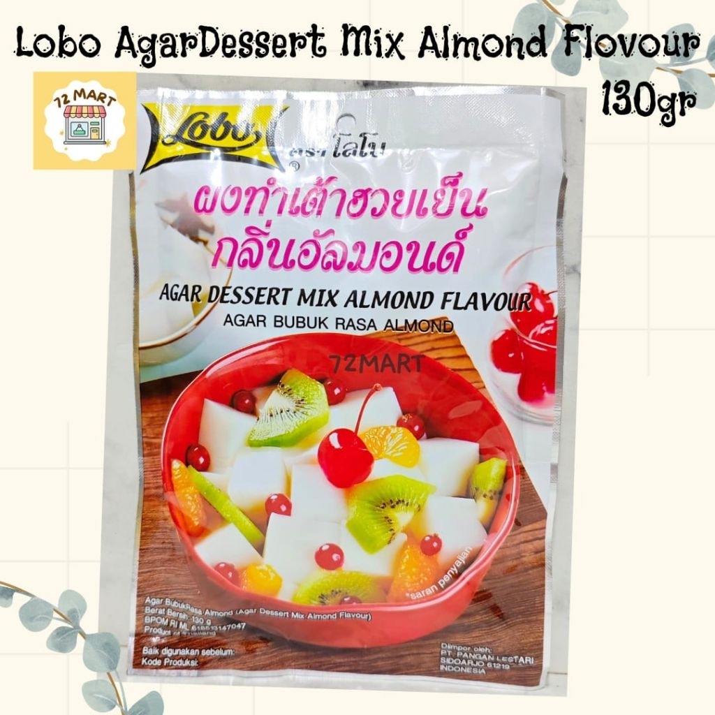 

Lobo Agar Almond Powder 130gr