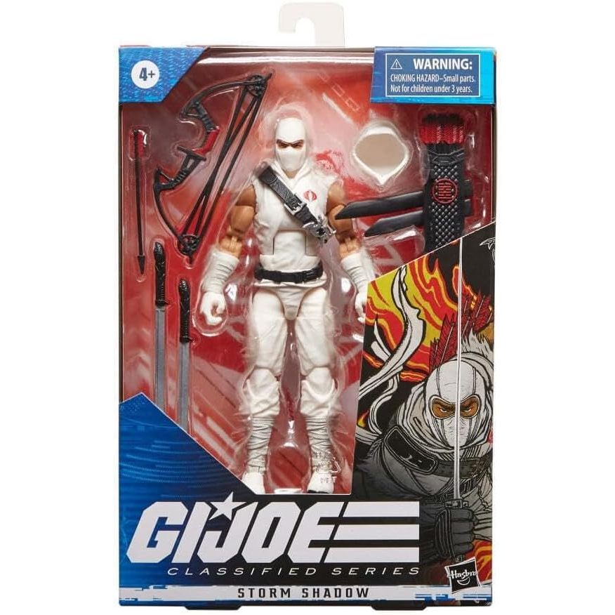 BERMUTU FIGUR AKSI STORM SHADOW SERI IKLAN G.I. JOE 35 MAINAN PREMIUM KOLEKSI, BERBAGAI AKSESORI