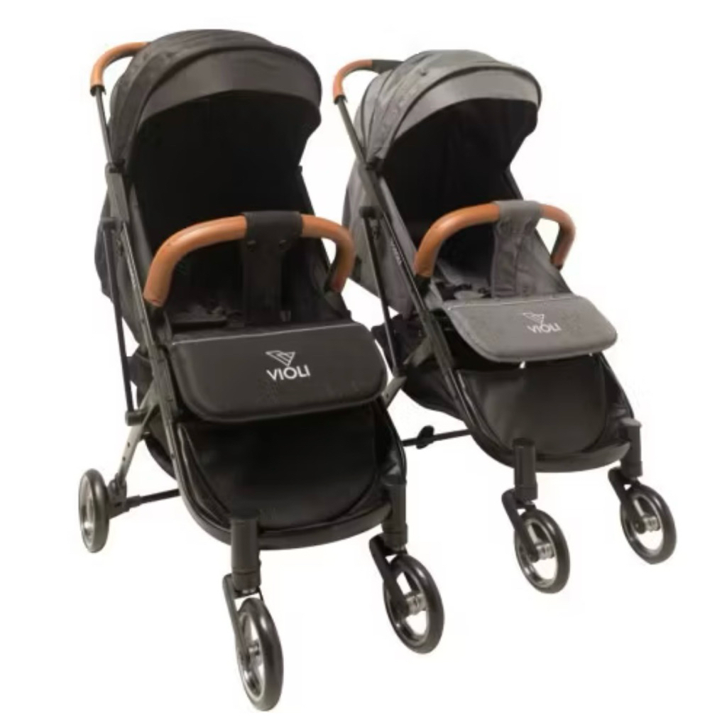 preloved stroller Viol*  travel hitam