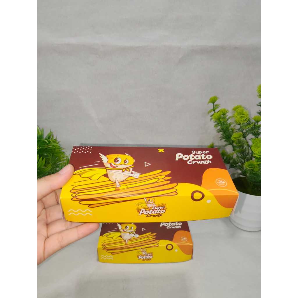 

Dus umum super potato crunch ukuran 17x7,5x3,5cm (minimal order 25 pcs) ready stock