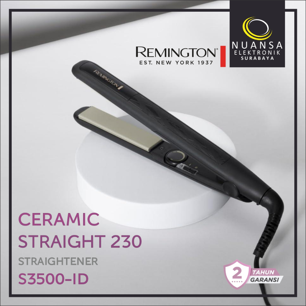 REMINGTON S3500 / S-3500 / S 3500  Catokan Pelurus Rambut Ceramic Straight