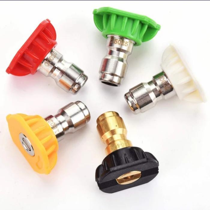 Nozzle Tip/Spray Nozzle Tip/Quick Connect Pressure Washer Spray Nozzle (5pcs)