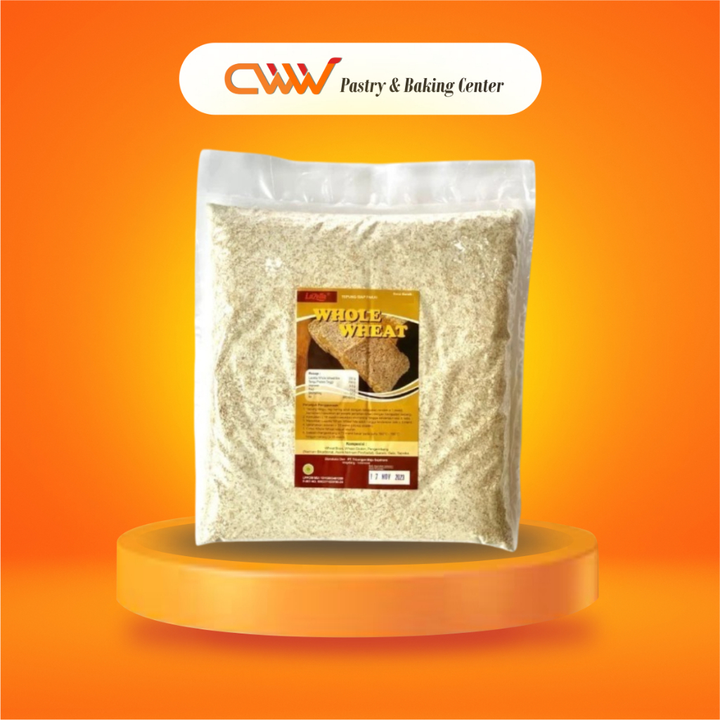 Lazetta Whole Wheat Mix Tepung Gandum Kasar 2,5 Kg