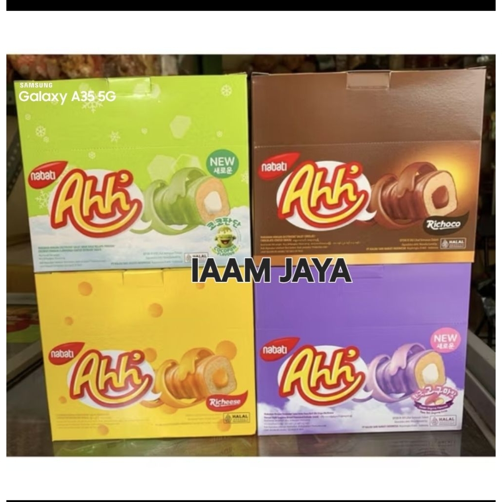 

nabati ahh 1box isi 20 RIKUES VARIANT CHAT/TINGGALKAN PESAN