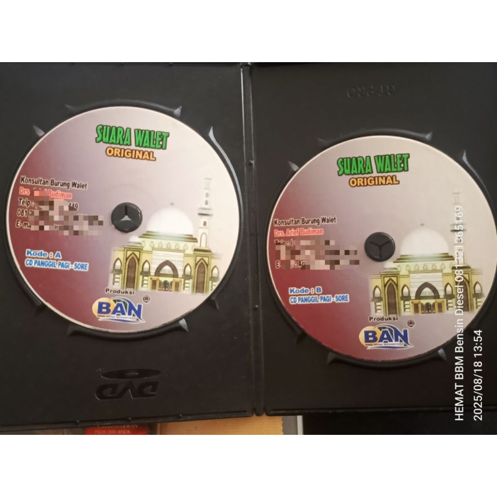 SUARA WALET ORIGINAL BAN