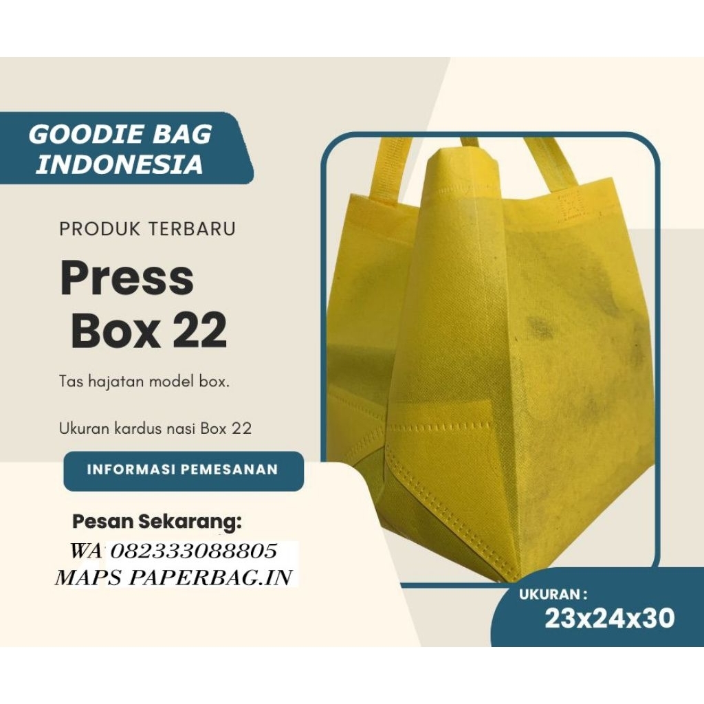 

Goodie Bag Press Polos Warna