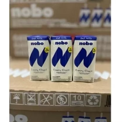 

Susu NOBO Creamy Classic Oat Milk 200 ml | 3 Pcs