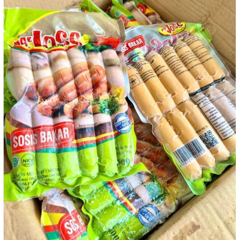

JOSS SOSIS BAKAR ISI 12 PCS