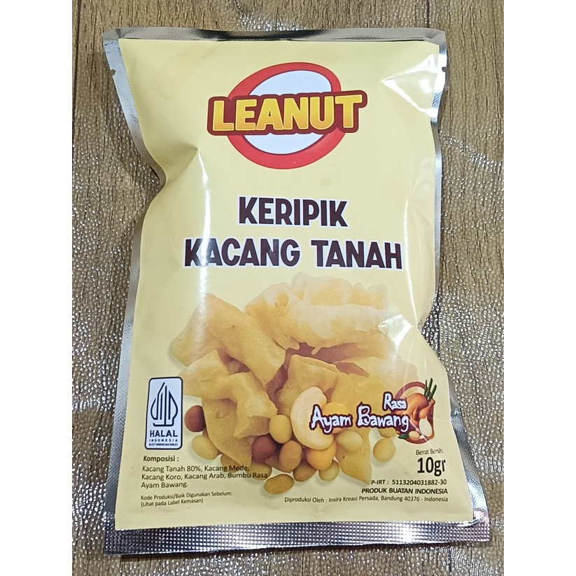 

Keripik Kacang Tanah Rasa Ayam Bawang 10gr (Kecil) | Snack Renyah Sehat | Camilan Enak Best Seller