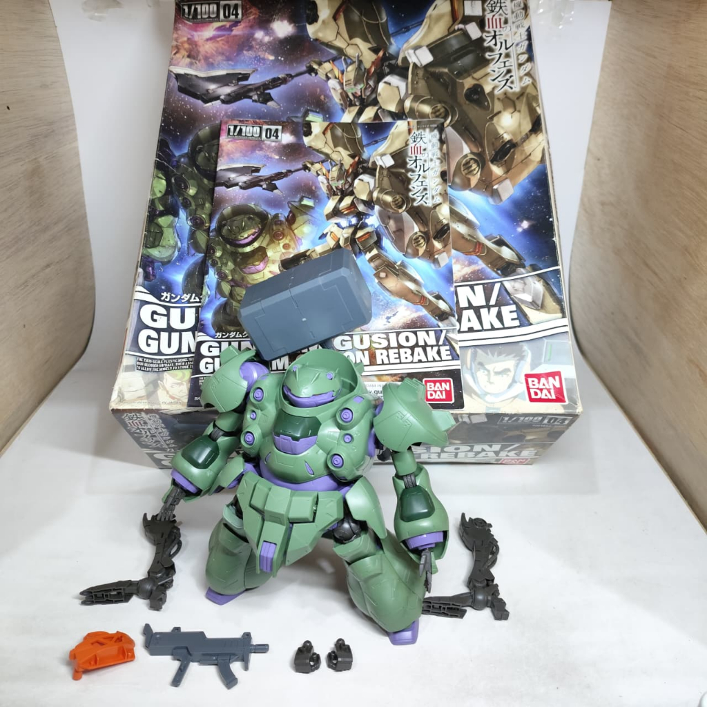 Bandai FM Gusion/ Gusion Rebake / Gundam Full Mechanics 1/100 2nd Sudah Rakit N059