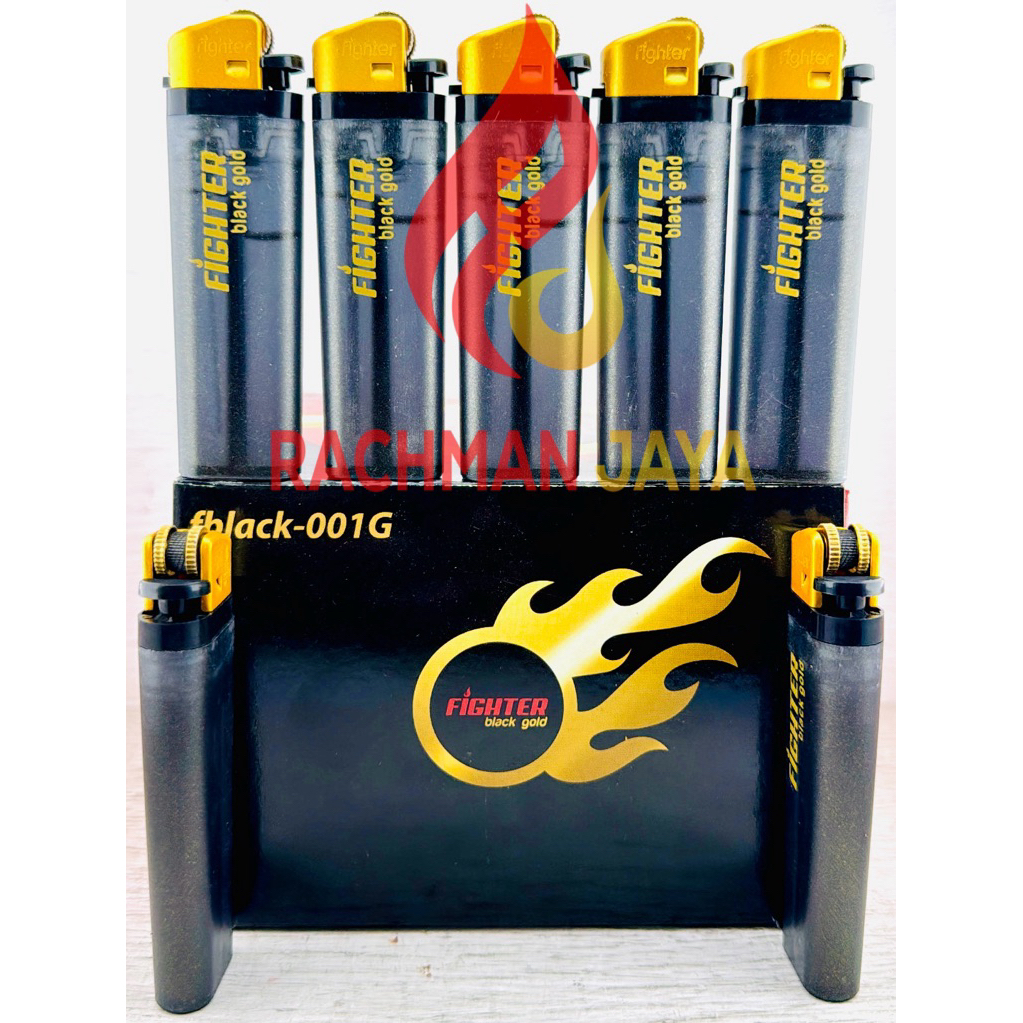 Korek roda fighter black roda gold