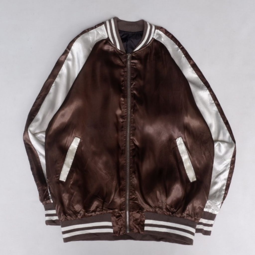 unknown varsity jaket olive size L