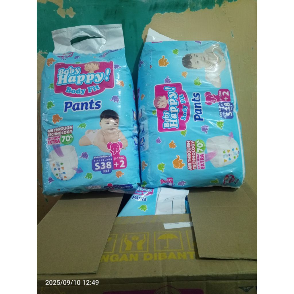 Pampers Baby happy S isi  40