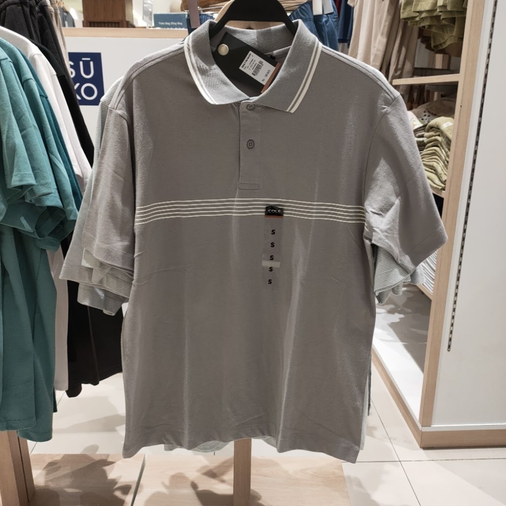kaos polo pria merk cole brand ori matahari