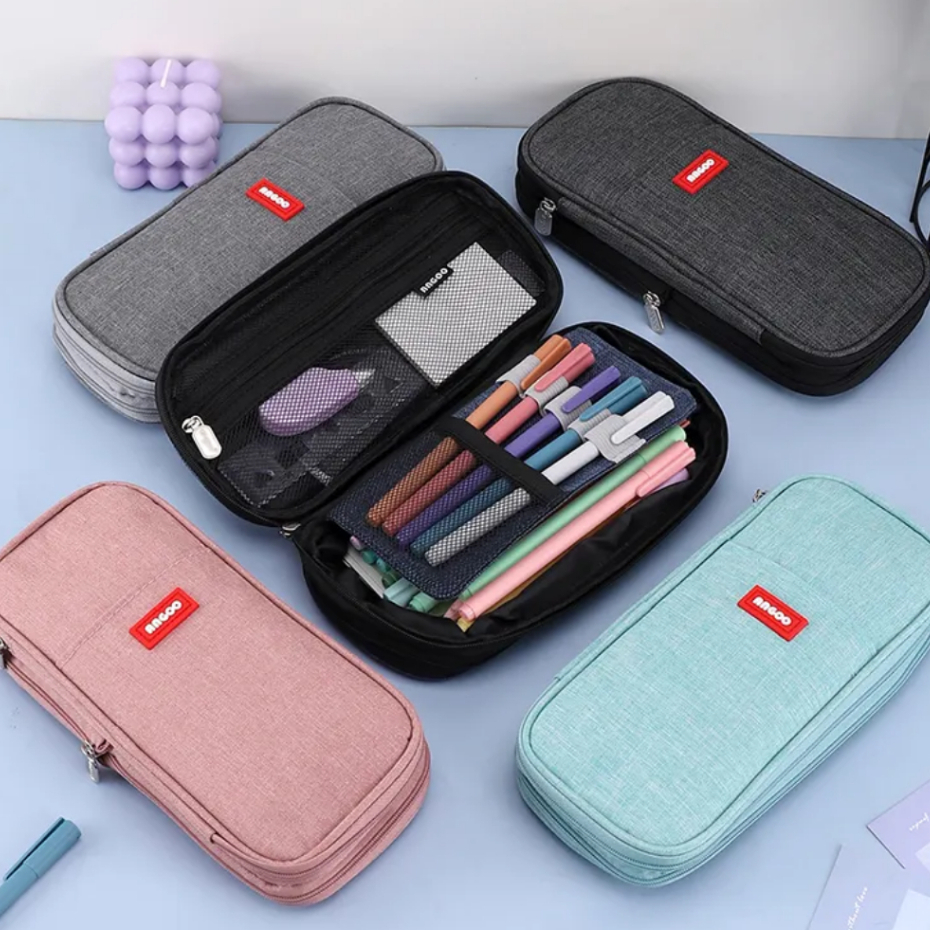 

TEMPAT PENSIL KOREA MULTI SEKAT KAPASITAS BESAR EXPANDABLE ANGOO KANVAS / KOTAK PENSIL PENSIL CASE BIG CAPACITY ANGOO KANVAS