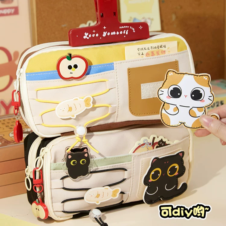 

TEMPAT PENSIL KOREA MULTI SEKAT MOTIF LUCU CUTE / KOTAK PENSIL PENSIL CASE PATCH CUTE LUCU KUCING