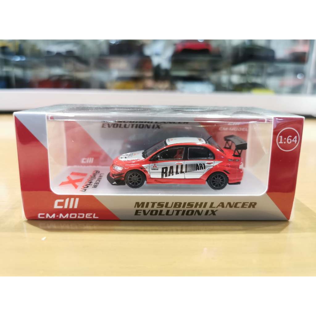 64 CM Model Mitsubishi Lancer Evolution IX Voltex Ralliart