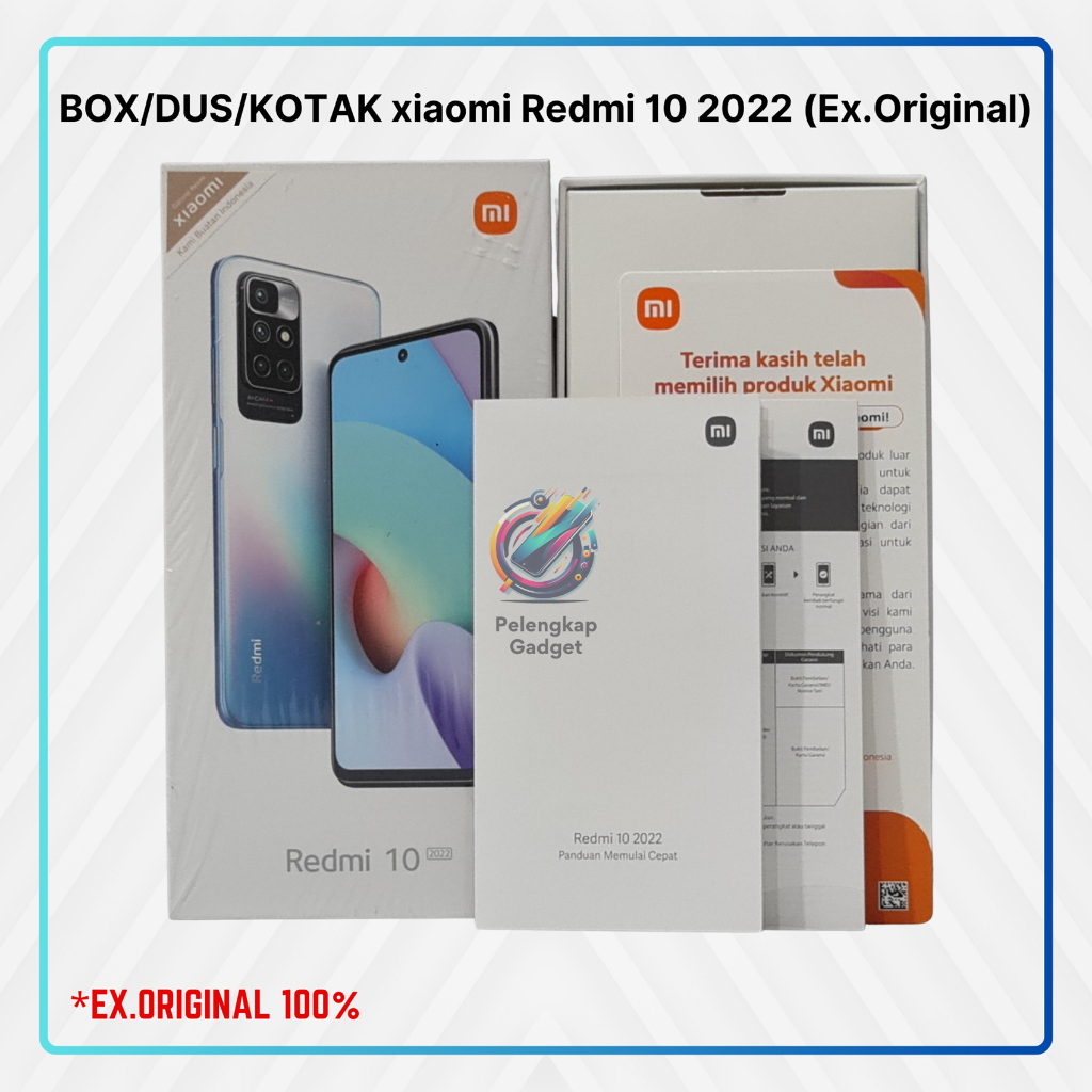 

BOX/DUS/KOTAK xiaomi Redmi 10 2022 (Ex.Original)