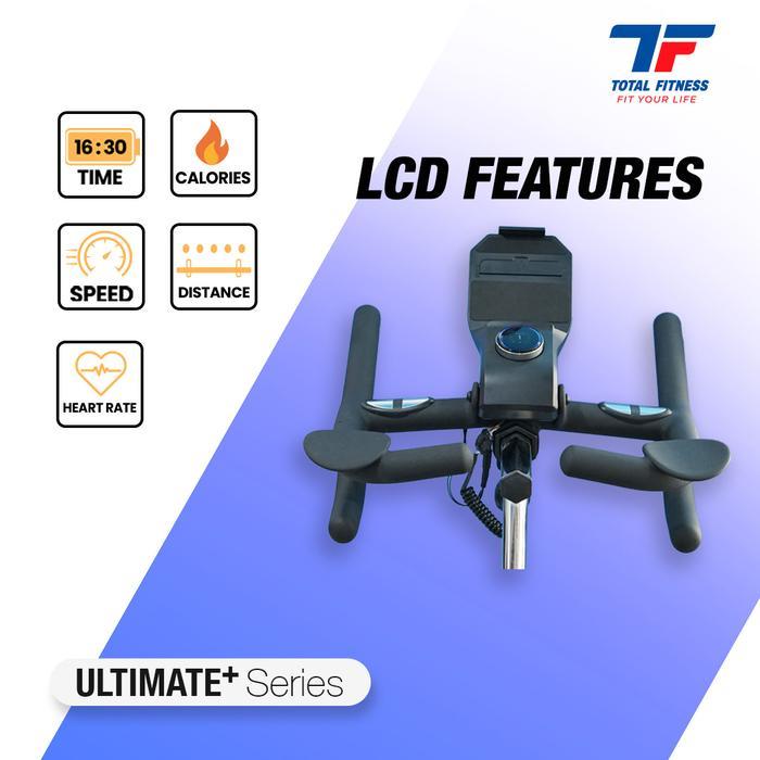 TOTAL FITNESS Sepeda Statis spinning bike cyclerush