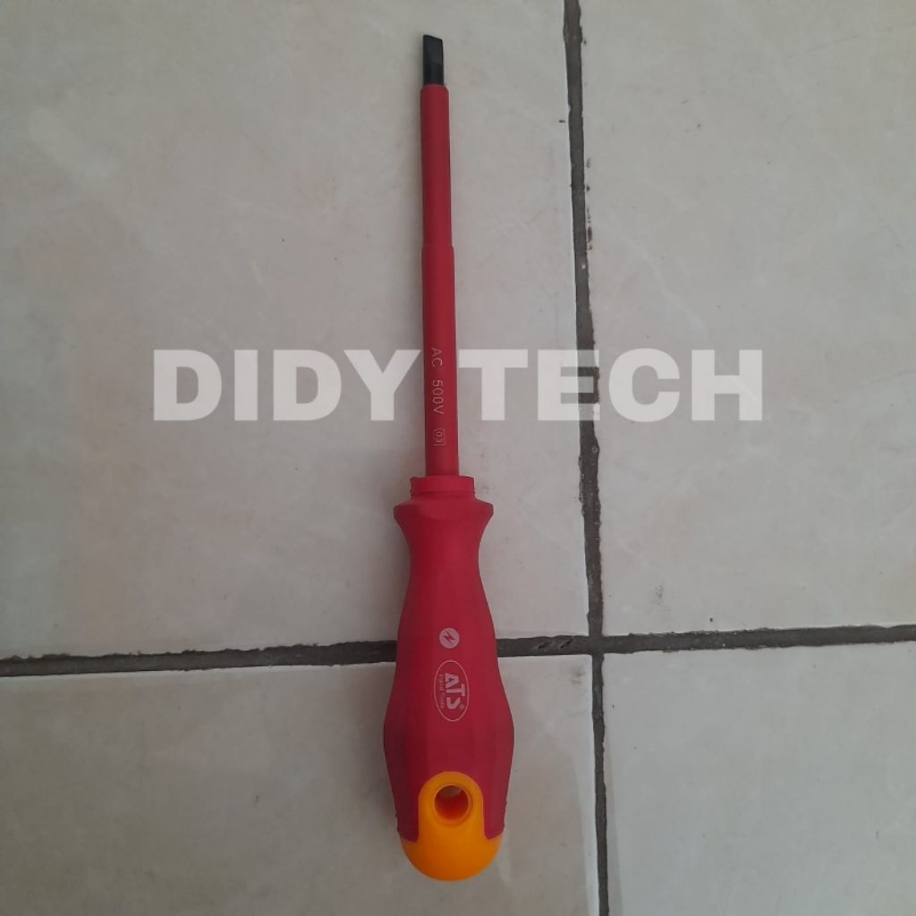 Obeng isolasi atau obeng listrik, AC 500V merek ATS