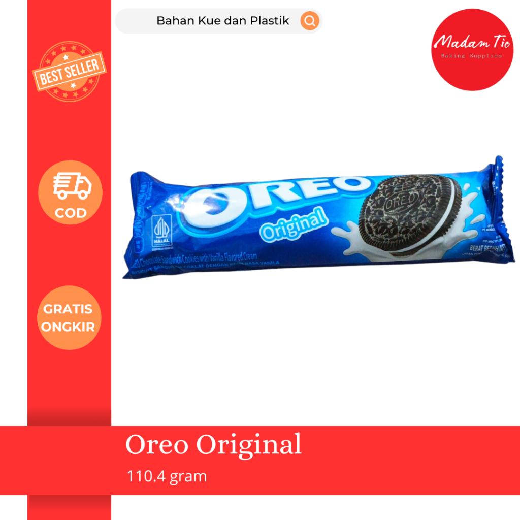 

Oreo Vanila 110.4 gram 1pcs