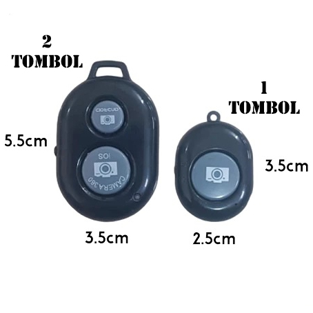 (ZZ) Tomsis Bluetooth Remote Shutter Kamera Tomsis Selfi